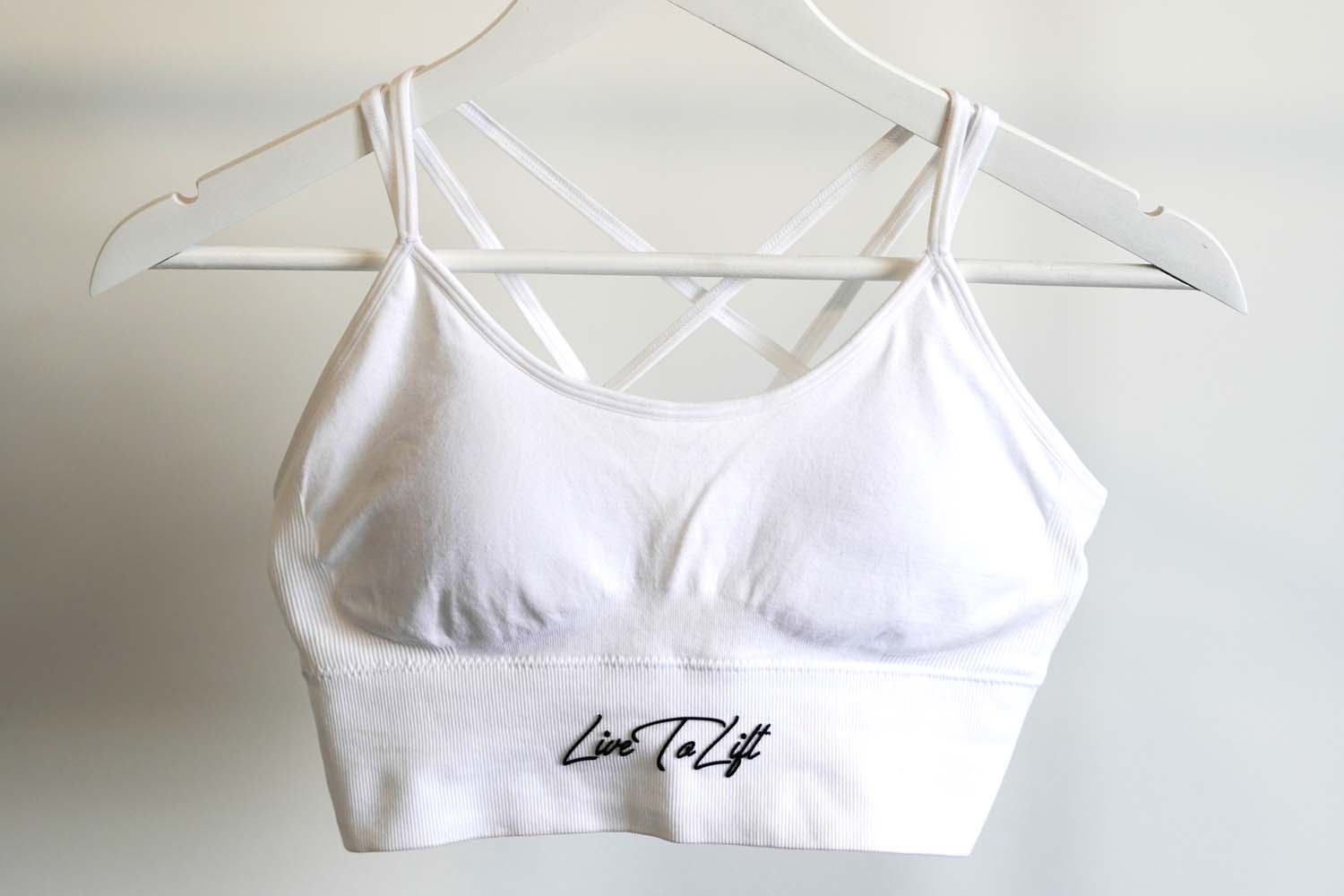 Thrive Sports Bra • White