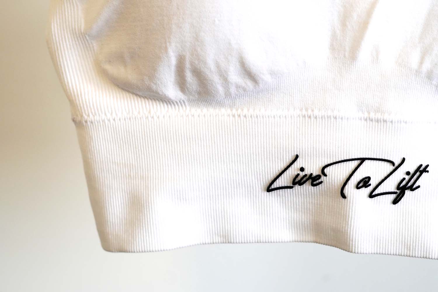 Thrive Sports Bra • White