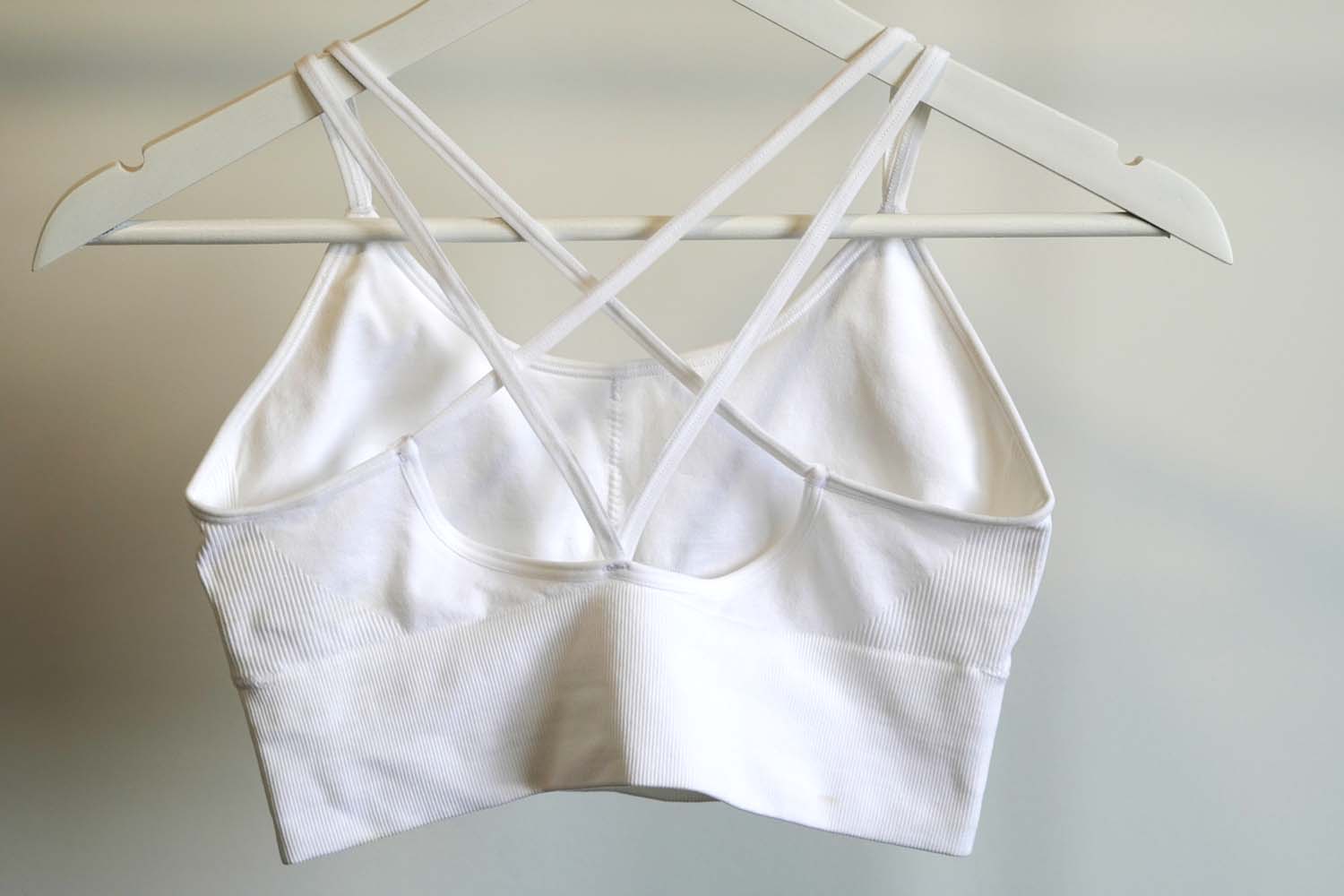 Thrive Sports Bra • White