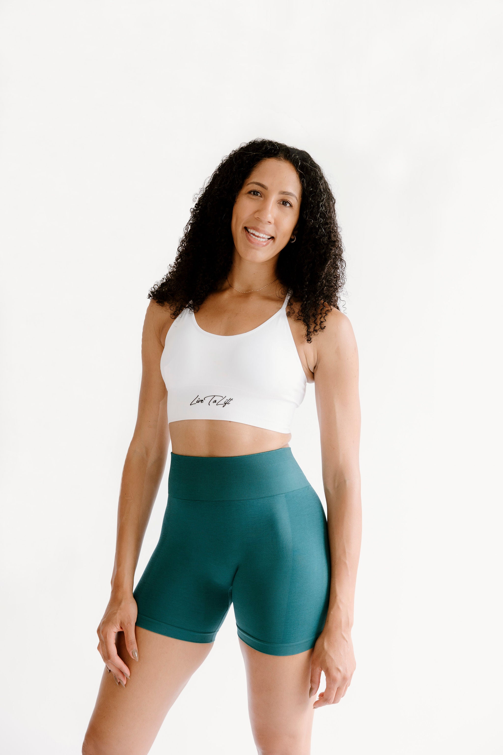 Thrive Sports Bra • White