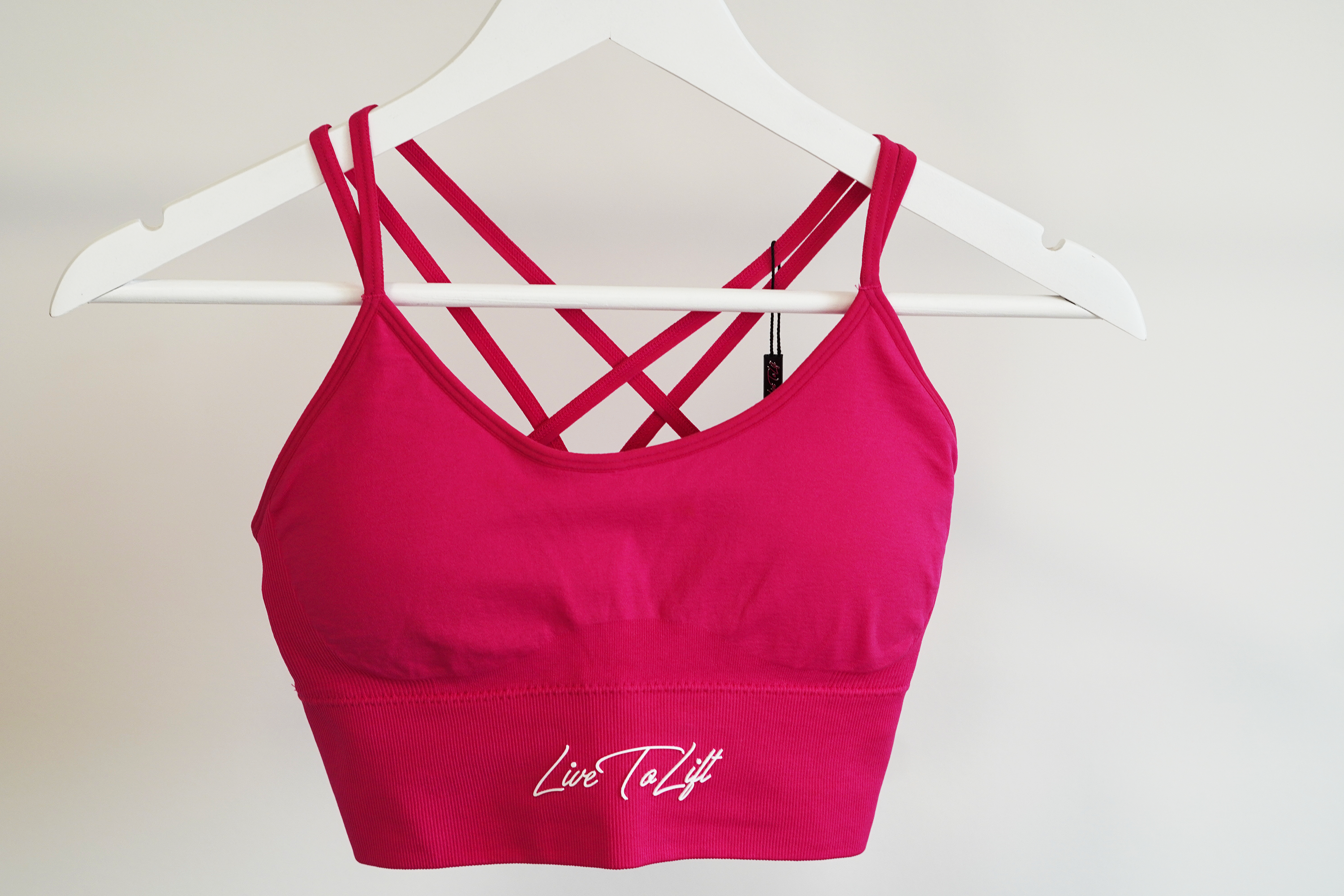 Thrive Sports Bra • Raspberry