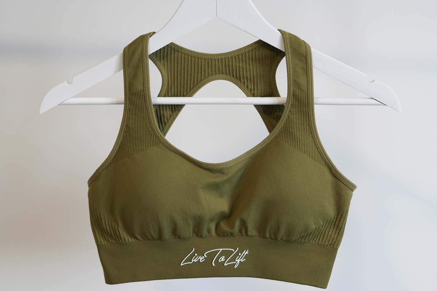 Empower Sports Bra • Olive