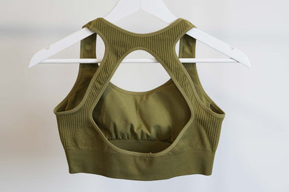 Empower Sports Bra • Olive