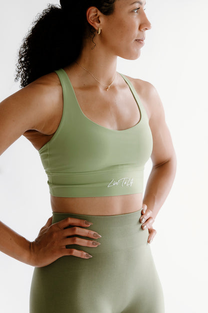 Energize Sports Bra • Mint Green