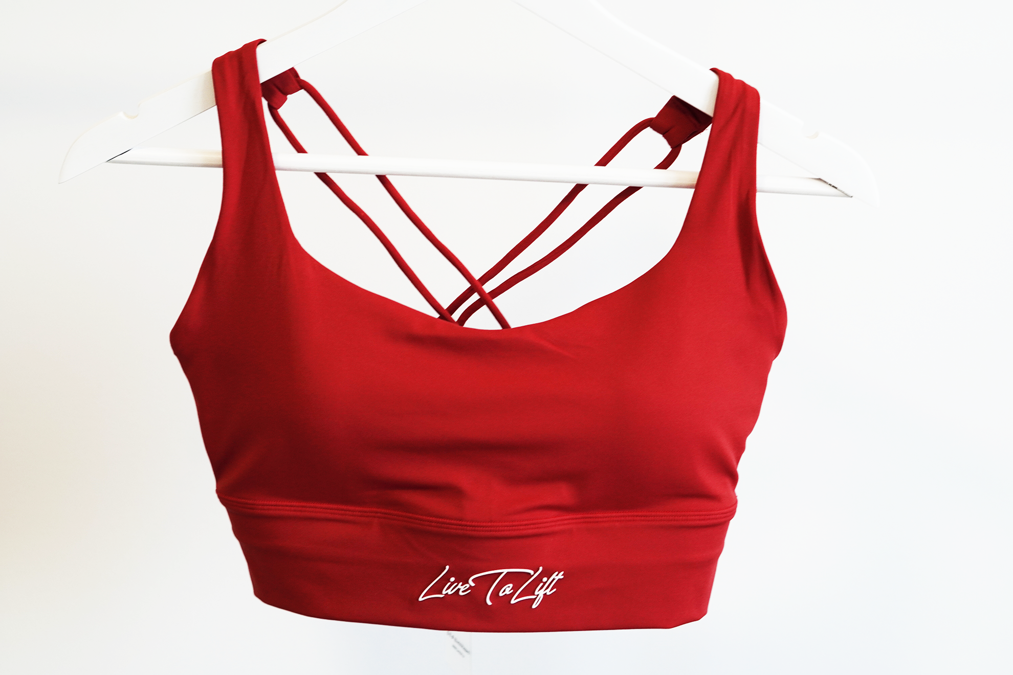 Energize Sports Bra • Red