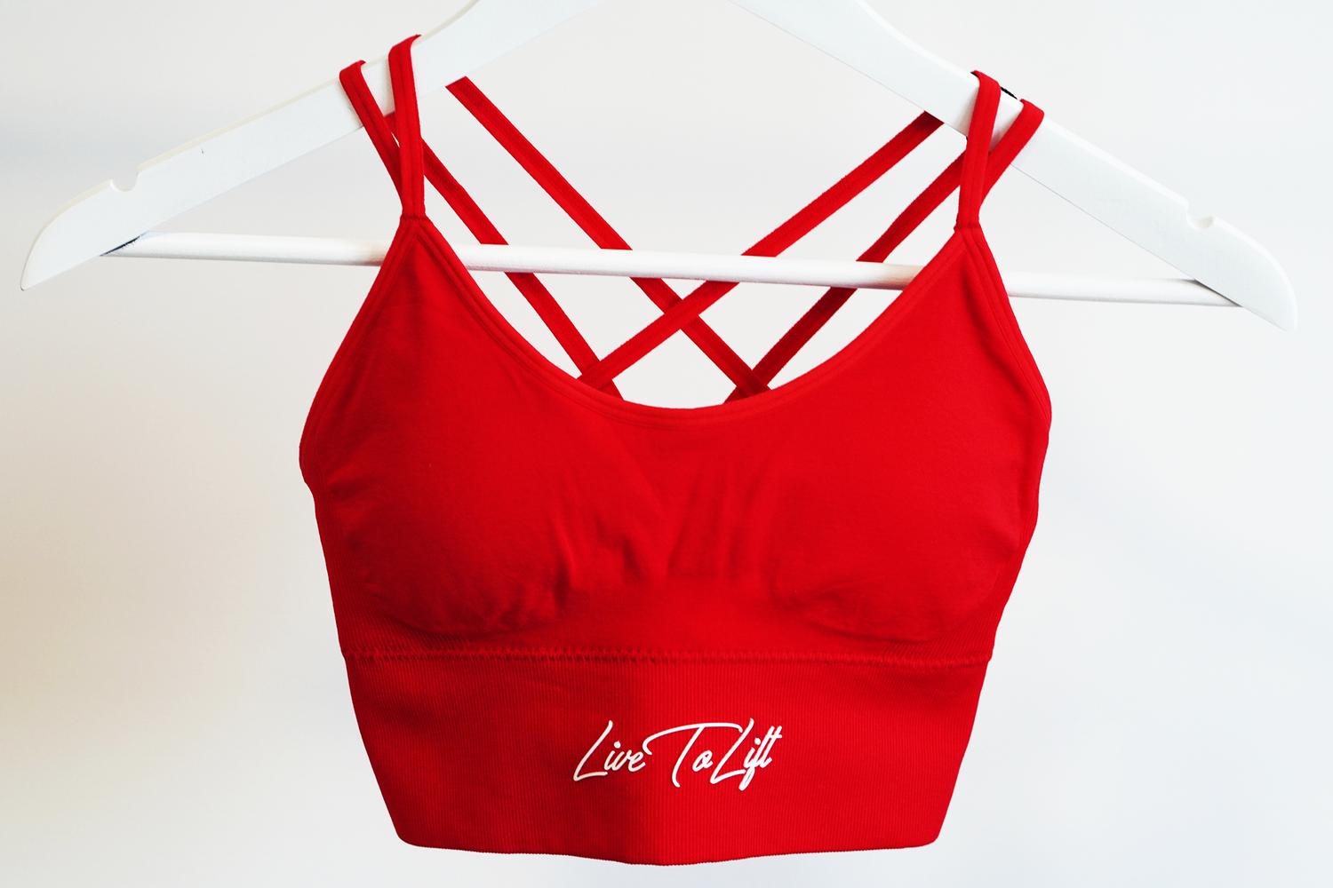 Thrive Sports Bra • Red